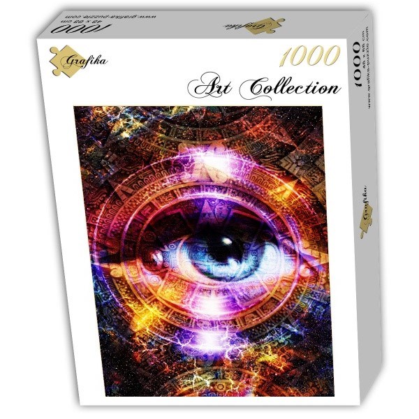 Grafika (T-00643) - "Ancient Maya Calendar" - 1000 brikker puslespil