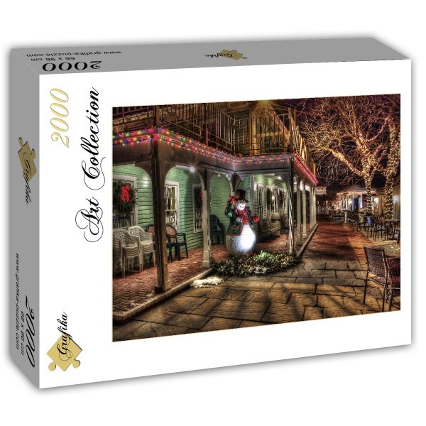 Grafika (T-00661) - "Snowman" - 2000 brikker puslespil