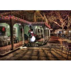 Grafika (T-00661) - "Snowman" - 2000 brikker puslespil