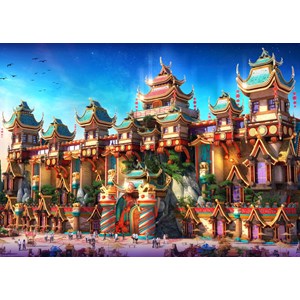 Grafika (T-00676) - "Fairyland China" - 500 brikker puslespil