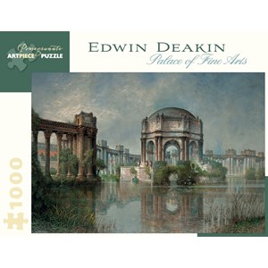 Pomegranate (AA900) - Edwin Deakin: "Palace of Fine Arts and the Lagoon" - 1000 brikker puslespil