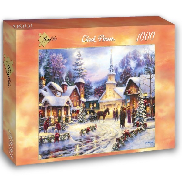 Grafika (02680) - Chuck Pinson: "Faith Runs Deep" - 1000 brikker puslespil