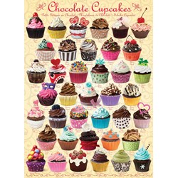 Eurographics (6000-0587) - "Chocolate Cupcakes" - 1000 brikker puslespil
