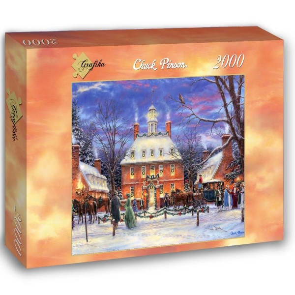 Grafika (02709) - Chuck Pinson: "The Govenor's Party" - 2000 brikker puslespil