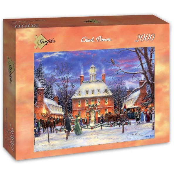 Grafika (T-00729) - Chuck Pinson: "The Govenor's Party" - 2000 brikker puslespil