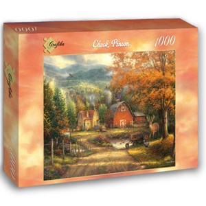 Grafika (02732) - Chuck Pinson: "Country Roads Take Me Home" - 1000 brikker puslespil