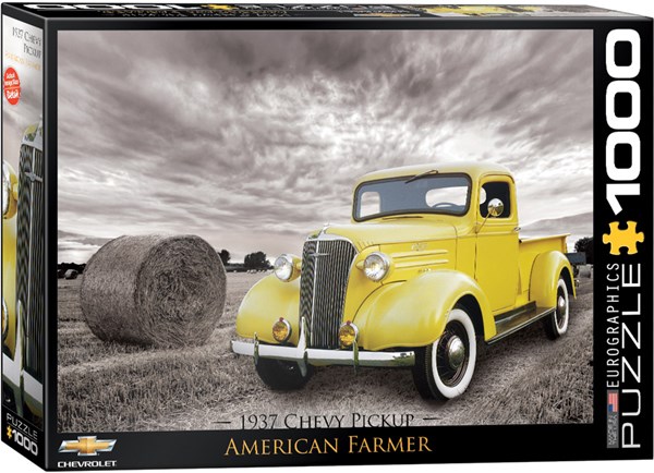 Eurographics (6000-0666) - "1937 Chevy Pick Up" - 1000 brikker puslespil