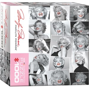 Eurographics (8000-0809) - "Marilyn Monroe" - 1000 brikker puslespil