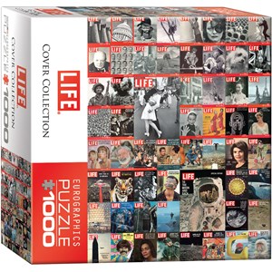 Eurographics (8000-0819) - "Life Cover Collection" - 1000 brikker puslespil