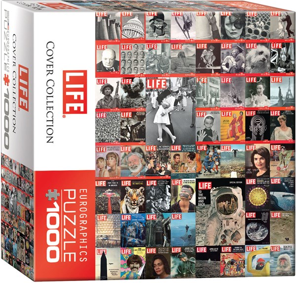 Eurographics (8000-0819) - "Life Cover Collection" - 1000 brikker puslespil