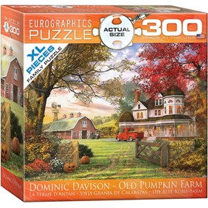 Eurographics (8300-0694) - Dominic Davison: "Old Pumpkin Farm" - 300 brikker puslespil