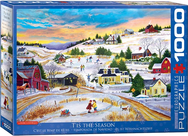Eurographics (6000-5334) - Patricia Bourque: "T'is the Season" - 1000 brikker puslespil