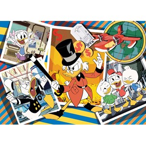 Clementoni (26432) - "Duck Tales" - 60 brikker puslespil