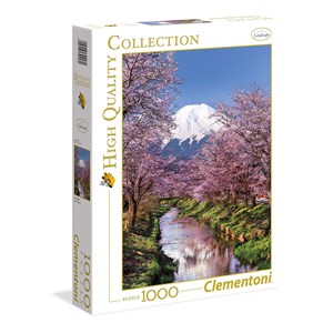 Clementoni (39418) - "Fuji" - 1000 brikker puslespil