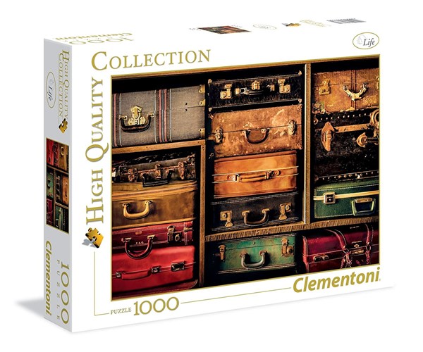 Clementoni (39423) - "Travel" - 1000 brikker puslespil