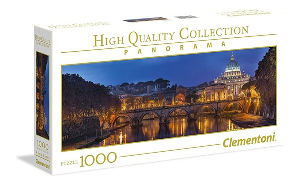 Clementoni (39437) - "Rom" - 1000 brikker puslespil