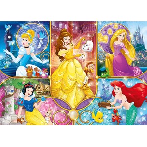 Clementoni (20140) - "Disney Princess" - 104 brikker puslespil