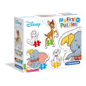 Clementoni (20806) - "My First Puzzles, Disney" - 3 6 9 12 brikker puslespil