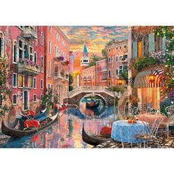 Clementoni (36524) - "Venice" - 6000 brikker puslespil