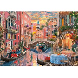 Clementoni (36524) - "Venice" - 6000 brikker puslespil