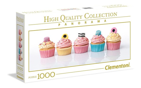 Clementoni (39425) - "Licorice Cupcakes" - 1000 brikker puslespil