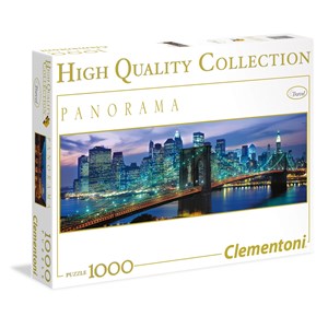 Clementoni (39434) - "New York" - 1000 brikker puslespil