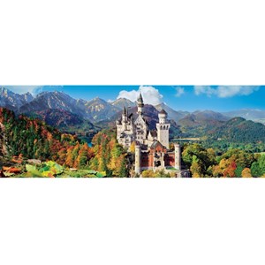 Clementoni (39438) - "Neuschwanstein, Germany" - 1000 brikker puslespil