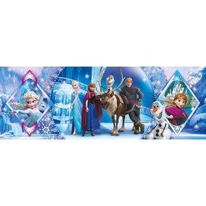 Clementoni (39447) - "Frozen" - 1000 brikker puslespil