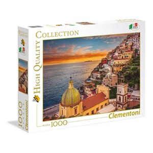 Clementoni (39451) - "Positano, Italy" - 1000 brikker puslespil