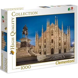 Clementoni (39454) - "Milan, Italy" - 1000 brikker puslespil