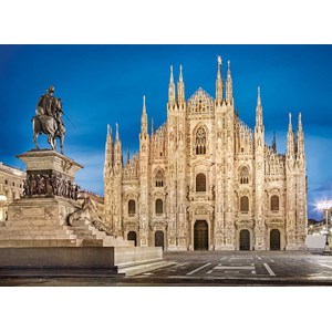 Clementoni (39454) - "Milan, Italy" - 1000 brikker puslespil