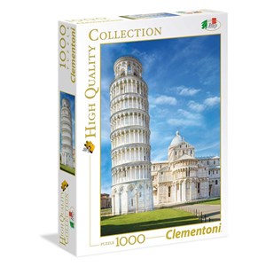 Clementoni (39455) - "Pisa, Italy" - 1000 brikker puslespil