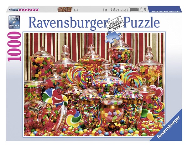 Ravensburger (19299) - "Candy Overload" - 1000 brikker puslespil