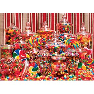 Ravensburger (19299) - "Candy Overload" - 1000 brikker puslespil