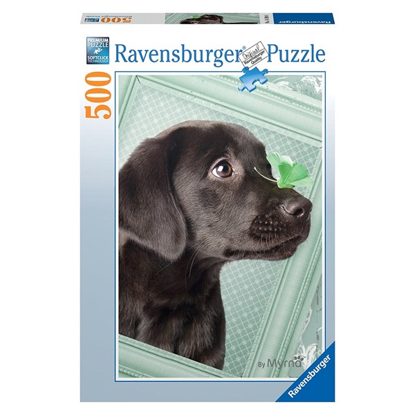 Ravensburger (14194) - "Lucky Puppy" - 500 brikker puslespil