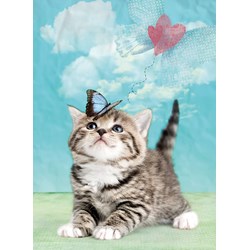 Ravensburger (14336) - "Small Butterfly" - 500 brikker puslespil