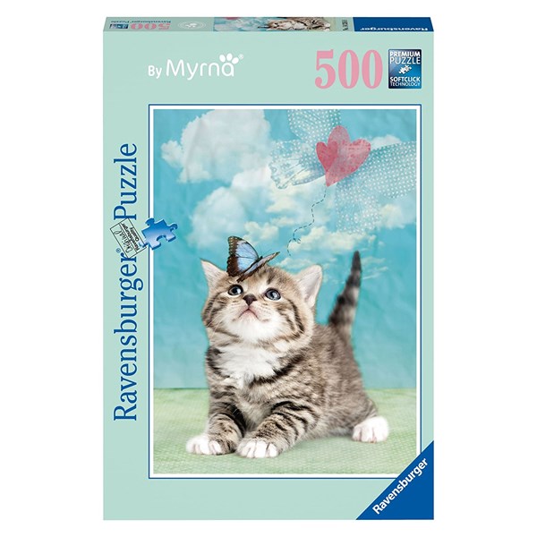 Ravensburger (14336) - "Small Butterfly" - 500 brikker puslespil