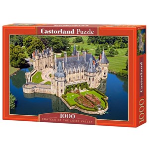 Castorland (C-103072) - "Chateau Of The Loire Valley, France" - 1000 brikker puslespil
