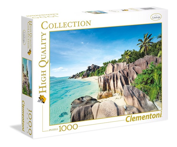 Clementoni (39413) - "Paradise Beach" - 1000 brikker puslespil