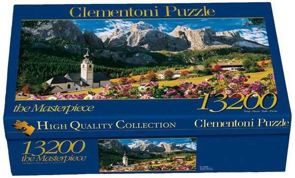Clementoni (38007) - "Sellagruppe, Dolomitterne" - 13200 brikker puslespil