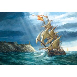 Castorland (C-150427) - "Santissima Madre in the Storm" - 1500 brikker puslespil