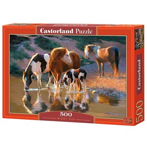 Castorland (B-52097) - "Night Cap" - 500 brikker puslespil