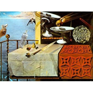 Ravensburger (14019) - Salvador Dali: "Nature Mort Vivante" - 300 brikker puslespil