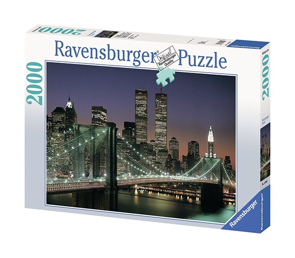Ravensburger (16609) - "New York City" - 2000 brikker puslespil