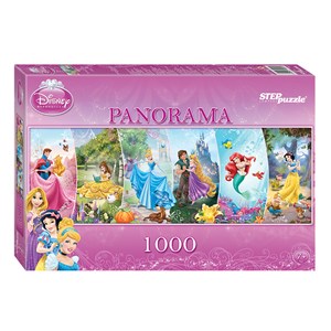 Step Puzzle (79450) - "Princesses" - 1000 brikker puslespil