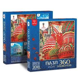 Origami (03845) - "Moscow, Host city, FIFA World Cup 2018" - 360 brikker puslespil