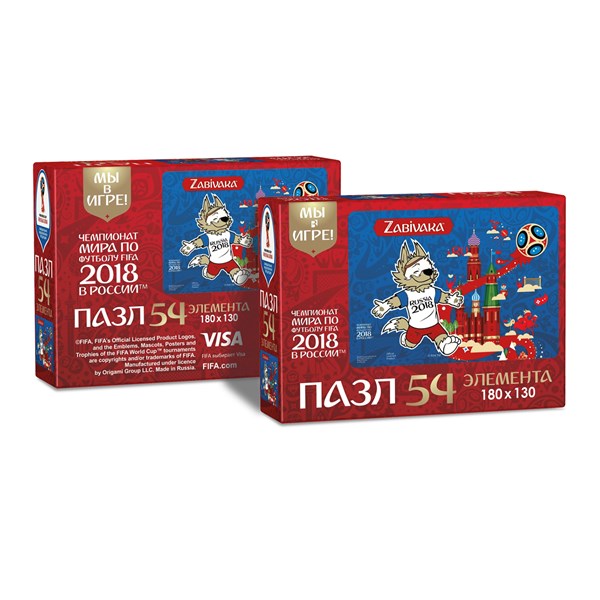 Origami (03781) - "Zabivaka, Goal" - 54 brikker puslespil