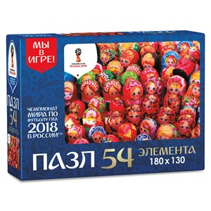 Origami (03786) - "Matryoshka Fair" - 54 brikker puslespil