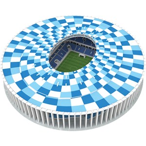 IQ 3D Puzzle (16554) - "Stadium Nizhny Novgorod" - 190 brikker puslespil