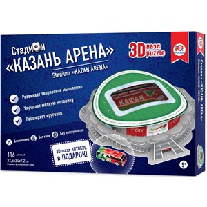 IQ 3D Puzzle (16547) - "Stadium Kazan Arena" - 116 brikker puslespil
